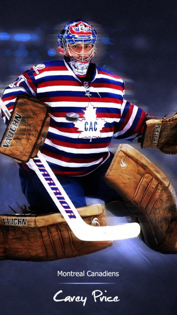 Screenshot №1 pro téma Montreal Carey Price 750x1334