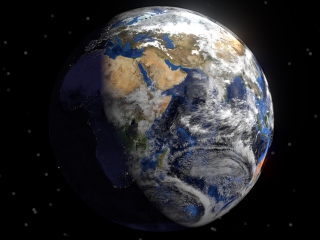 Screenshot №1 pro téma Earth 320x240