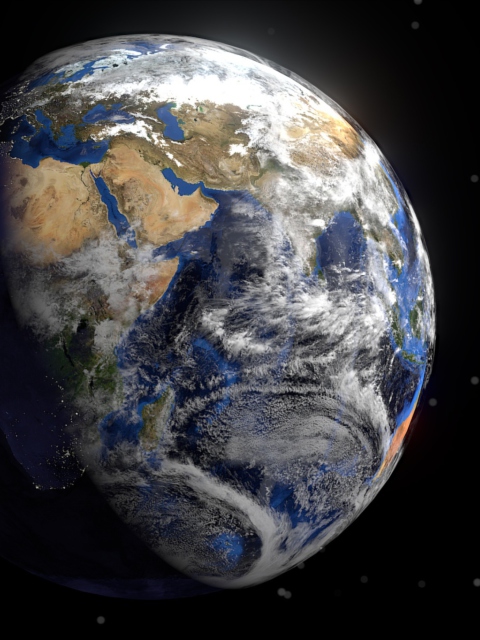 Screenshot №1 pro téma Earth 480x640