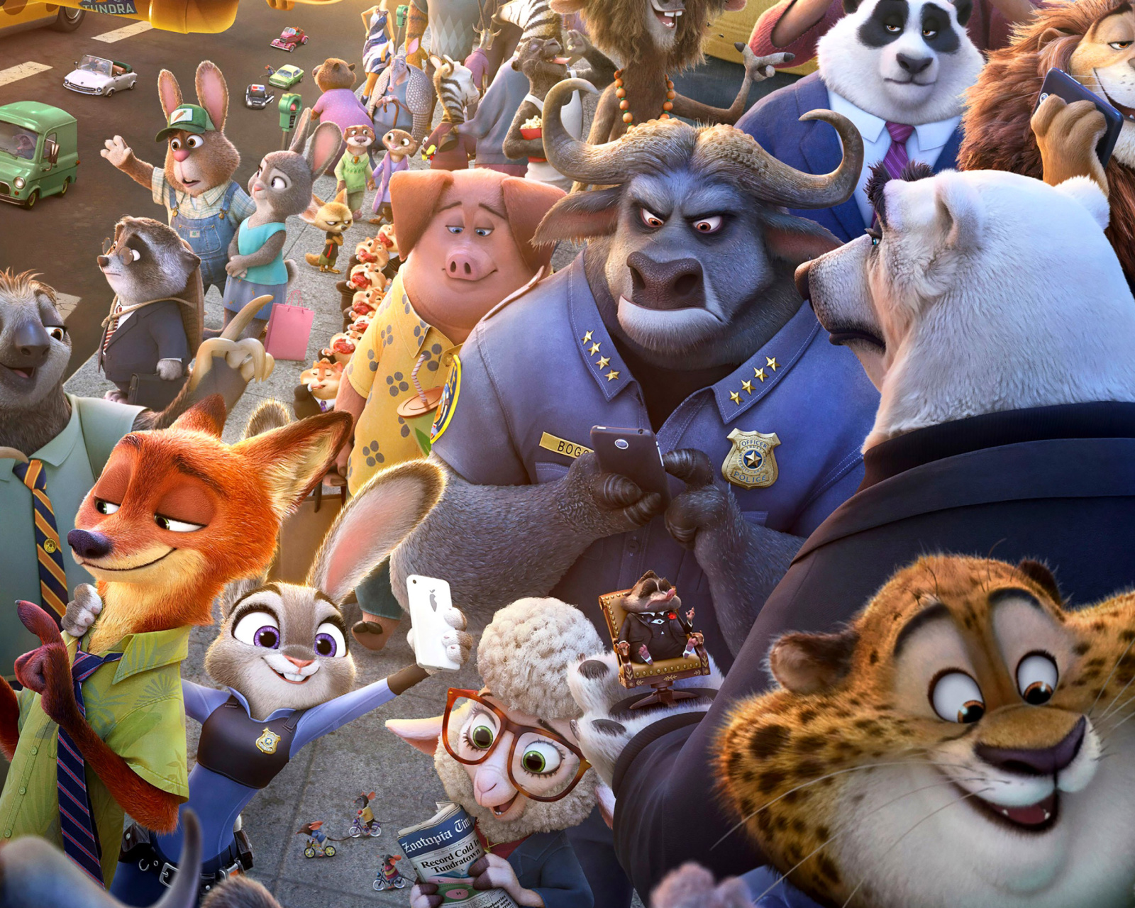 Screenshot №1 pro téma Zootopia 2016 1600x1280