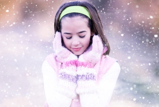I Love Snow - Obrázkek zdarma pro Samsung Galaxy Tab 3