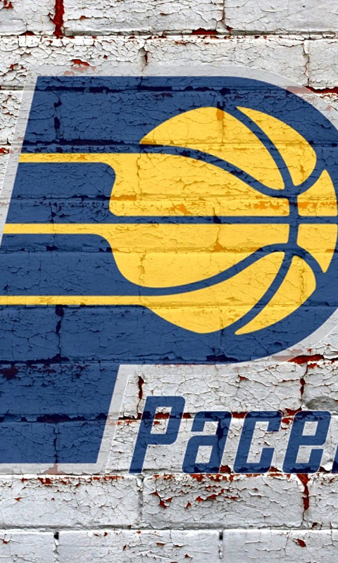Screenshot №1 pro téma Indiana Pacers NBA Logo 480x800