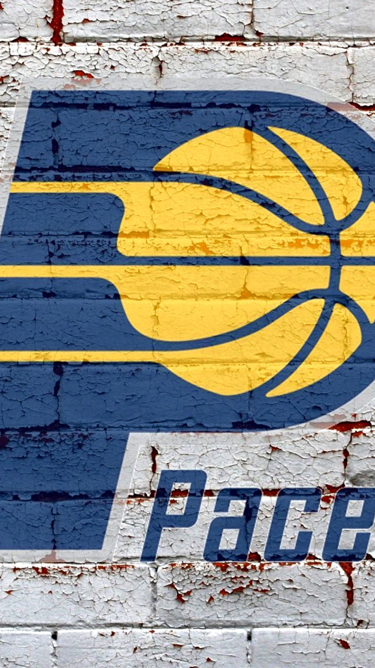 Screenshot №1 pro téma Indiana Pacers NBA Logo 750x1334