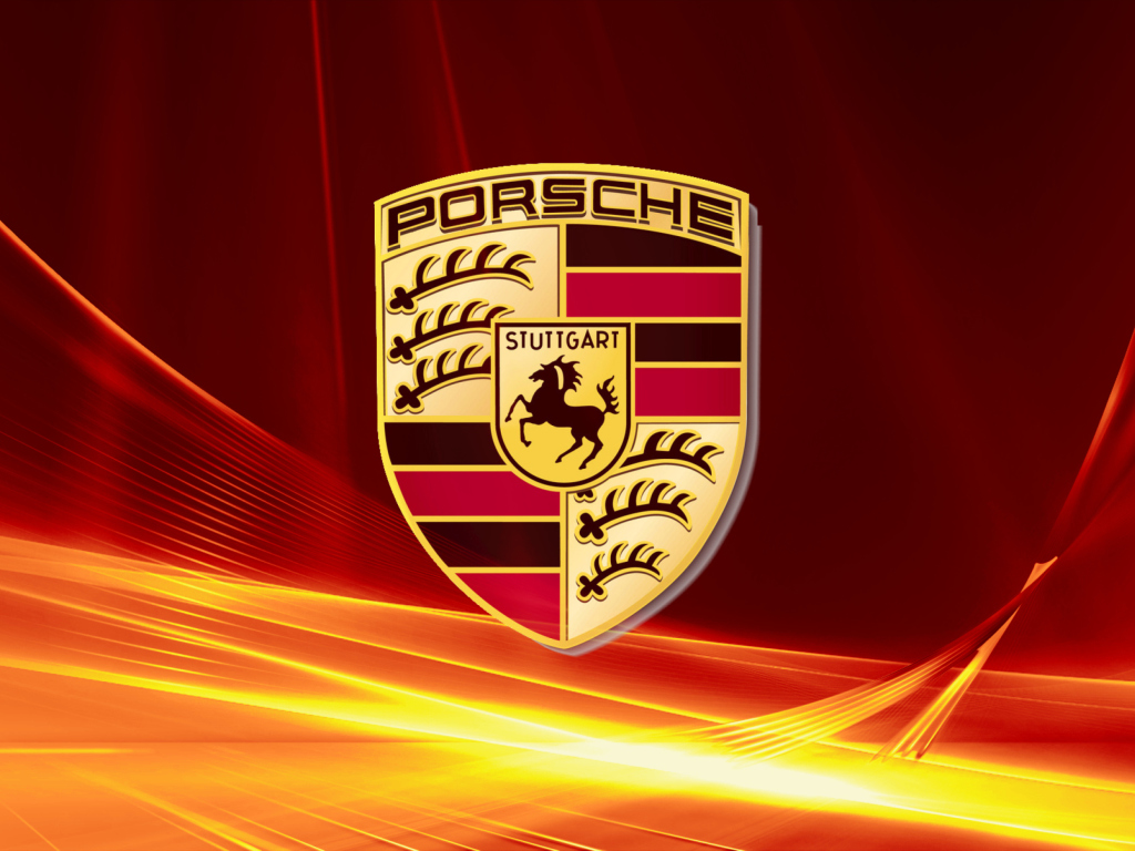 Das Porsche Logo Wallpaper 1024x768