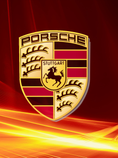 Porsche Logo wallpaper 240x320