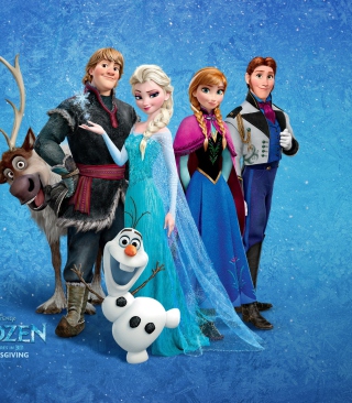 Frozen - Obrázkek zdarma pro iPhone 4S