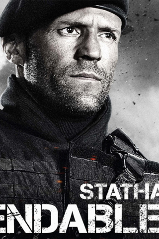 The Expendables 2 - Jason Statham wallpaper 320x480