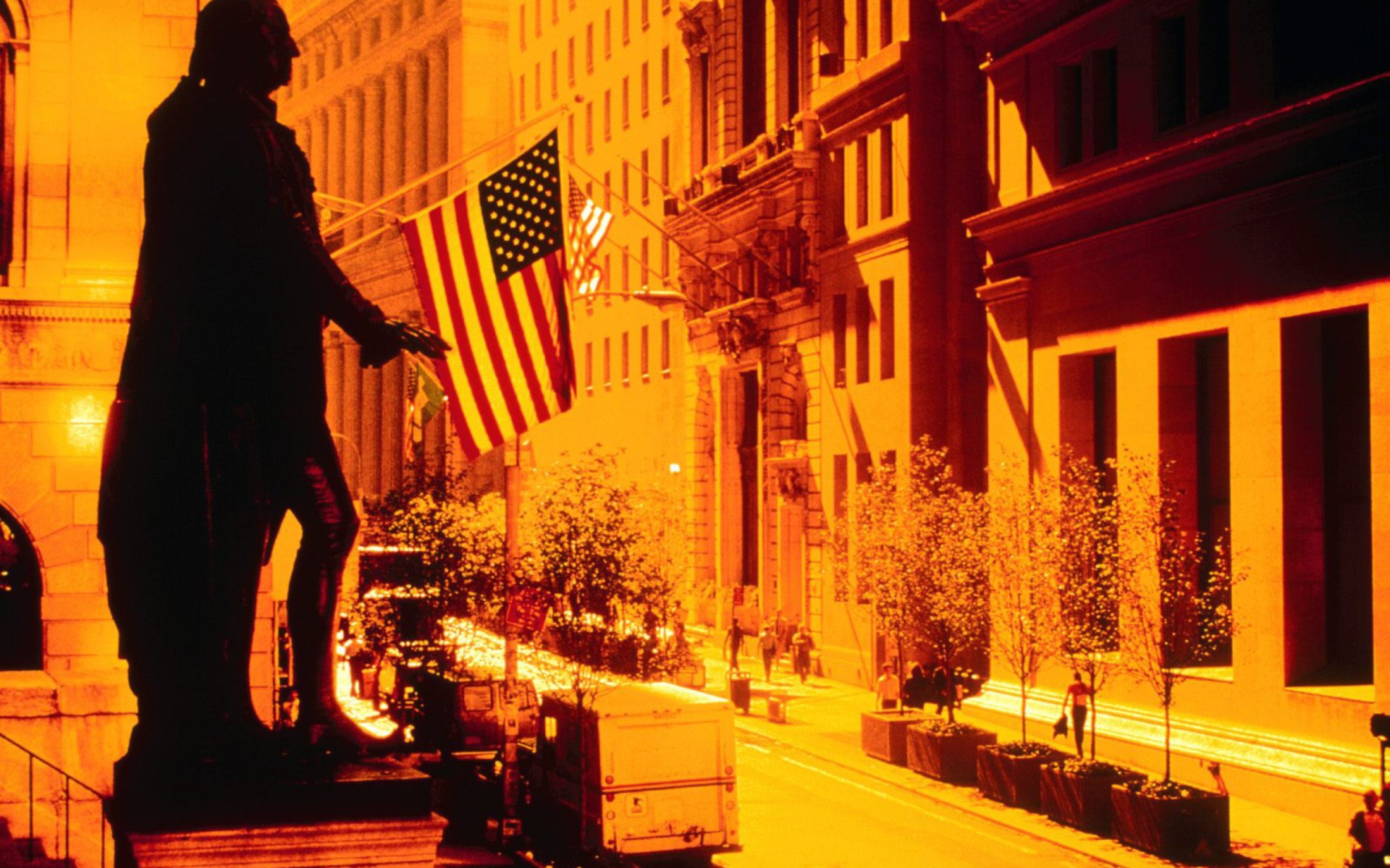 Sfondi Wall Street - New York USA 1920x1200