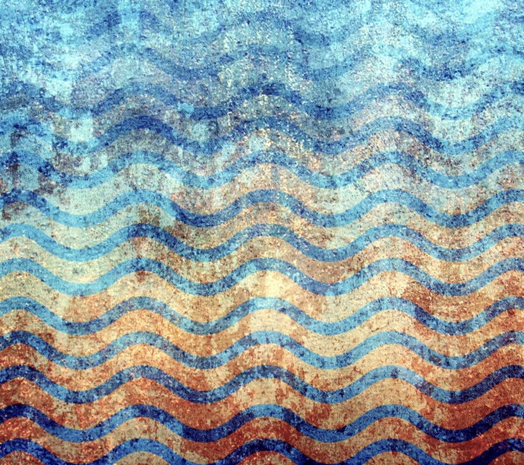 Das Wave Pattern Wallpaper 1080x960