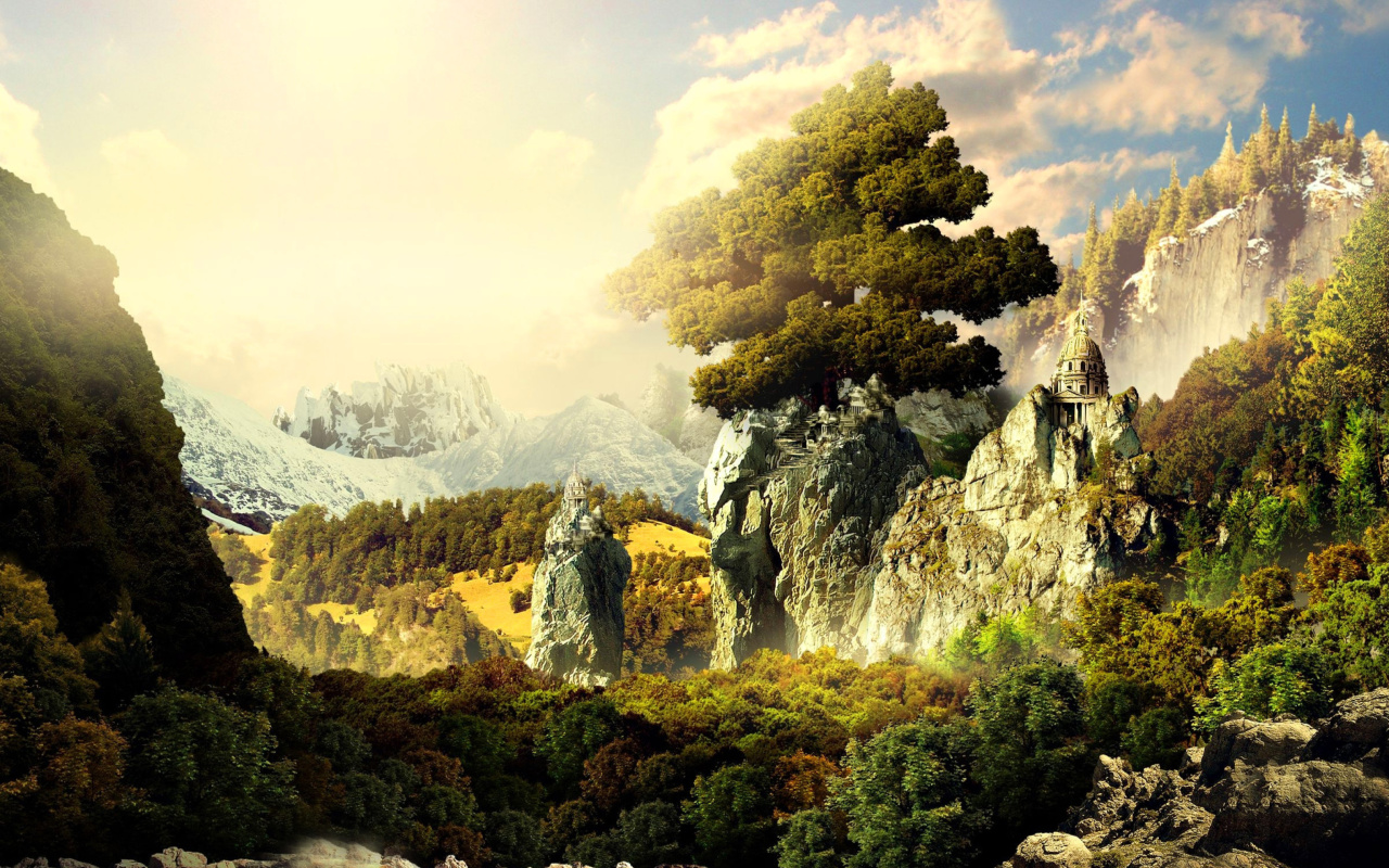 Fantasy Scenery screenshot #1 1280x800