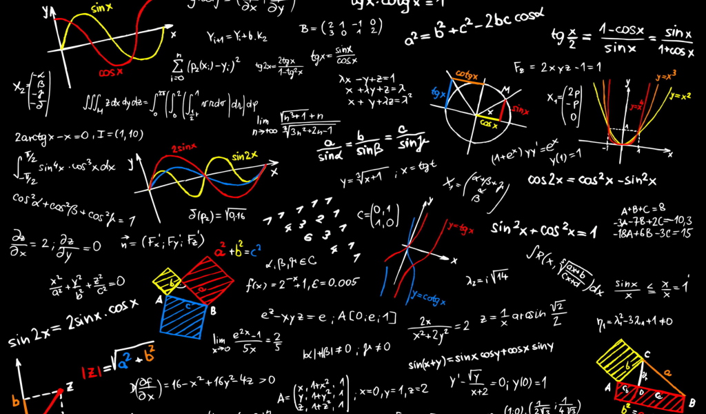 Screenshot №1 pro téma Math Equations 1024x600