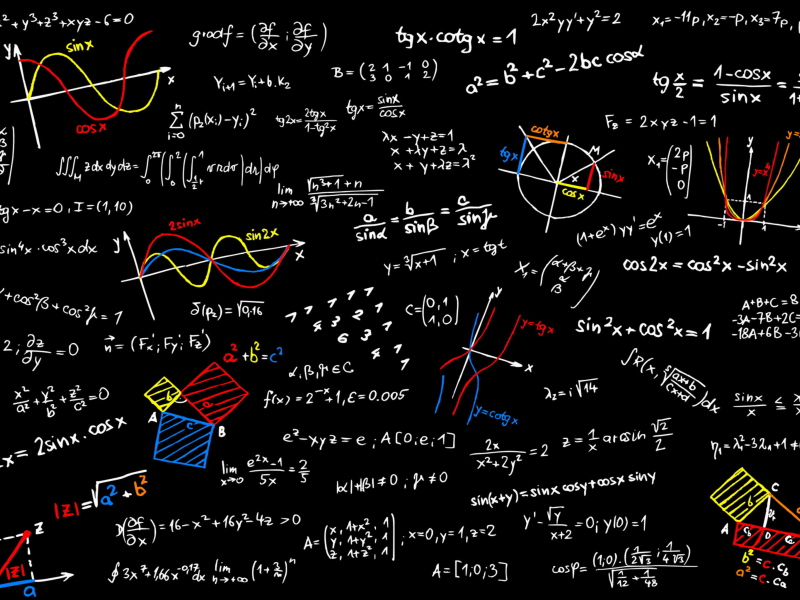 Das Math Equations Wallpaper 800x600