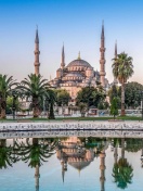 Das Istanbul Mosque HD Wallpaper 132x176