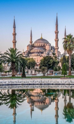 Sfondi Istanbul Mosque HD 240x400