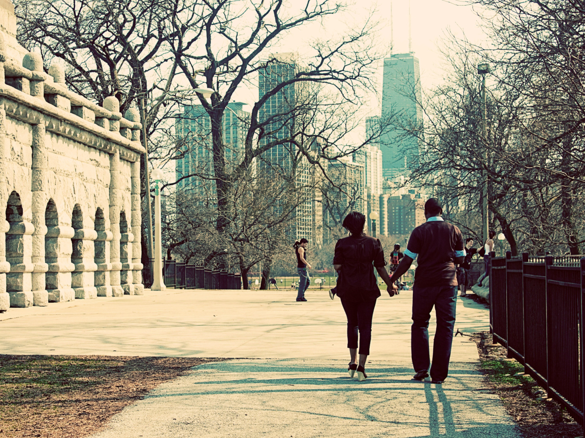 Das Walk In Chicago Wallpaper 1152x864