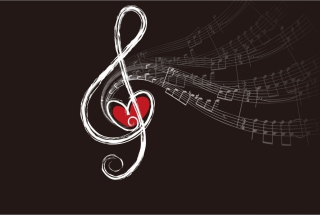 Musical Notes Wallpaper for Android, iPhone and iPad