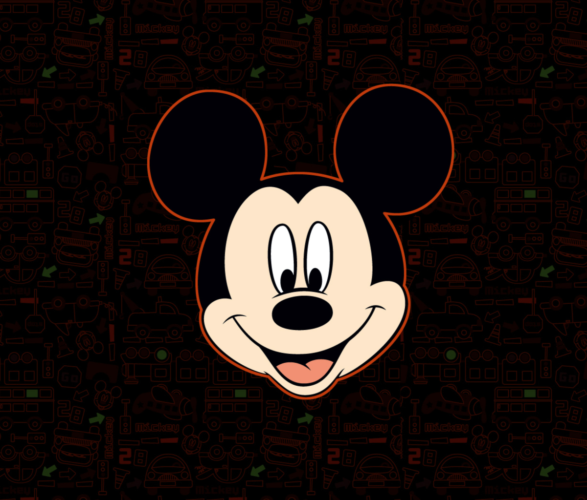 Fondo de pantalla Mickey Mouse 1200x1024