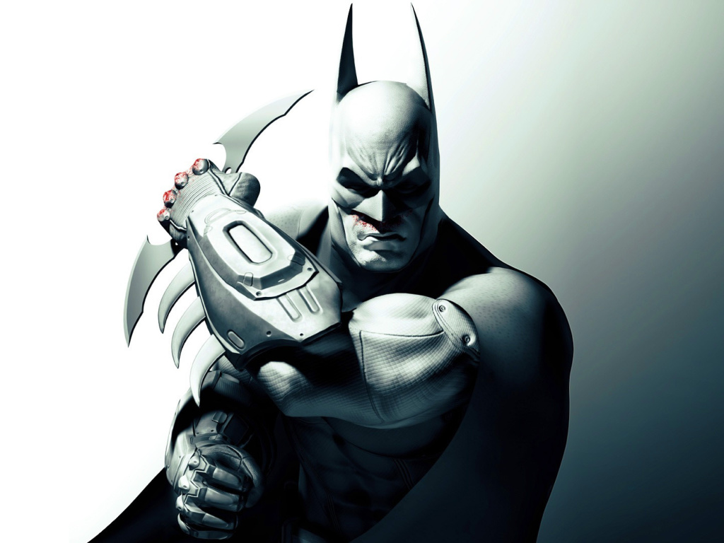 Das Batman arkham city Wallpaper 1024x768
