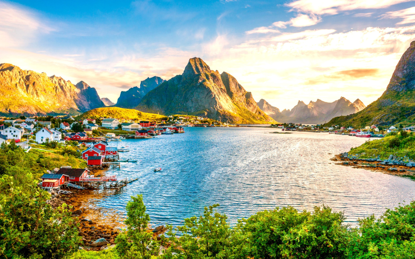 Das Norway Stunning Landscape Wallpaper 1440x900