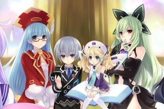 Mina Nishizawa Hyperdimension Neptunia sfondi gratuiti per cellulari Android, iPhone, iPad e desktop