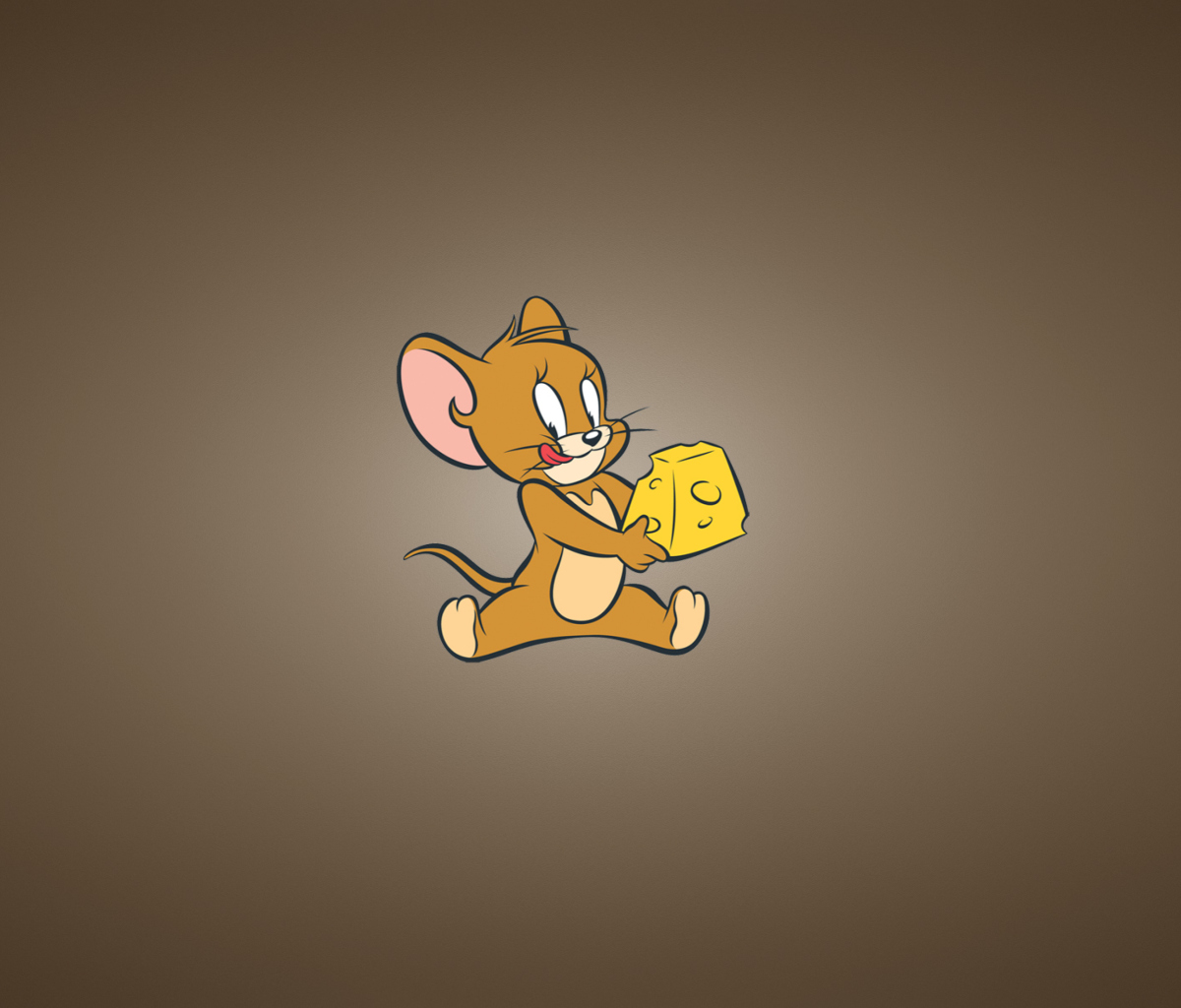 Screenshot №1 pro téma Tom And Jerry Mouse With Cheese 1200x1024