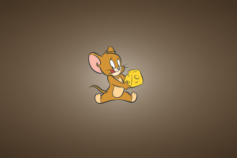 Screenshot №1 pro téma Tom And Jerry Mouse With Cheese 480x320