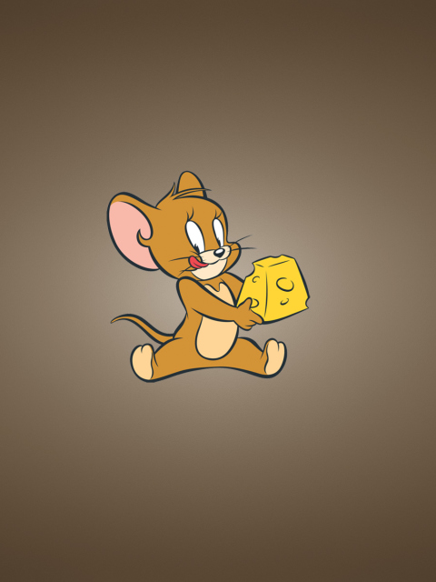 Screenshot №1 pro téma Tom And Jerry Mouse With Cheese 480x640