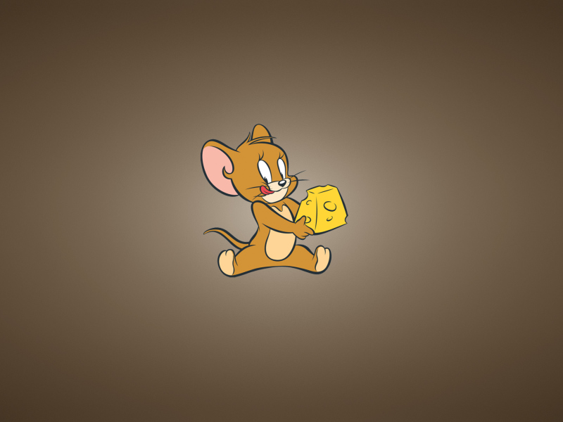 Screenshot №1 pro téma Tom And Jerry Mouse With Cheese 800x600