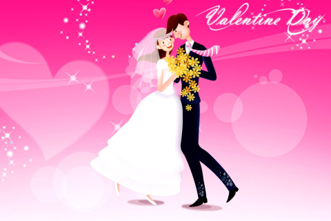 Screenshot №1 pro téma Valentine Day 480x320