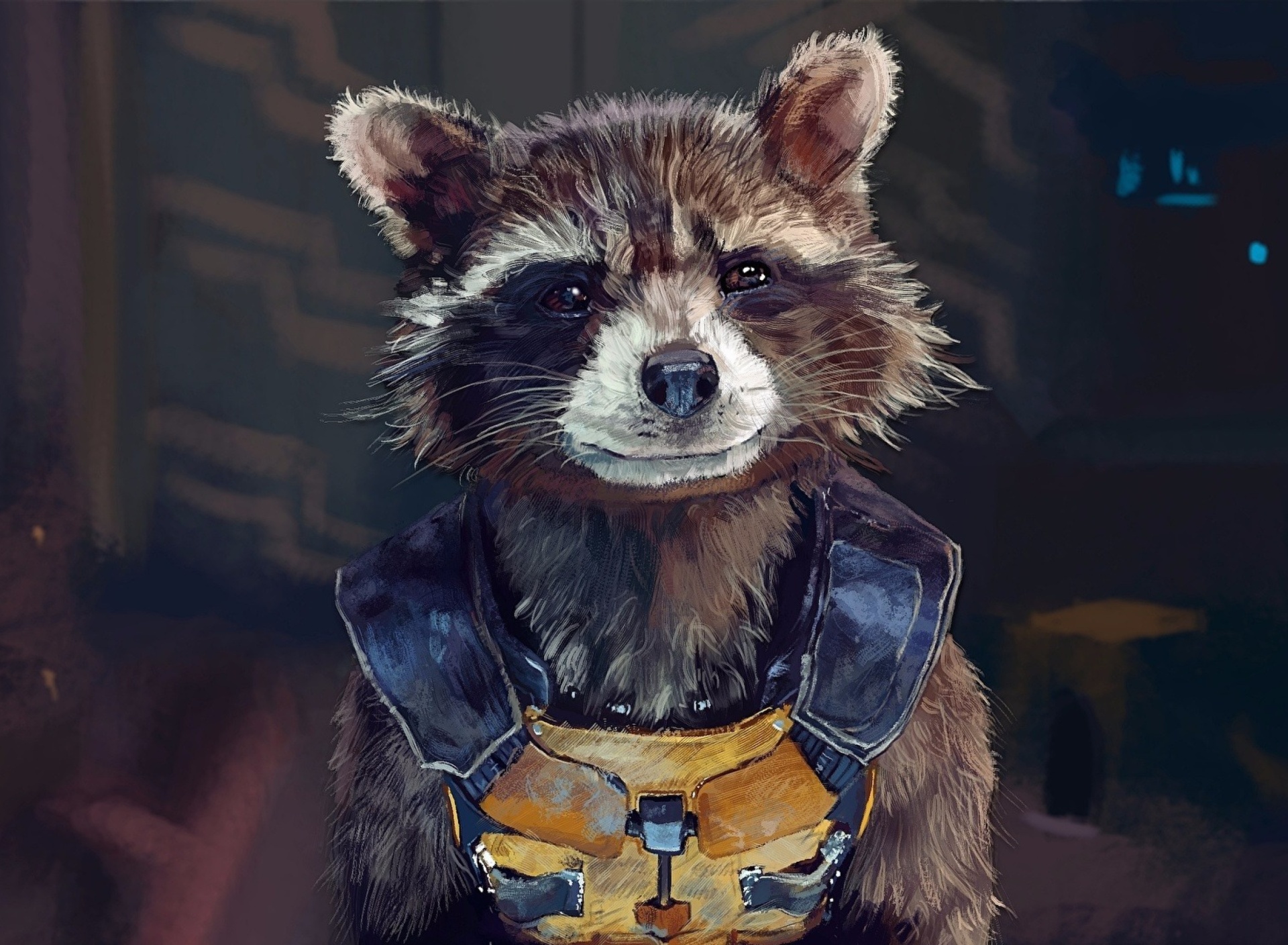 Fondo de pantalla Rocket Raccoon 1920x1408