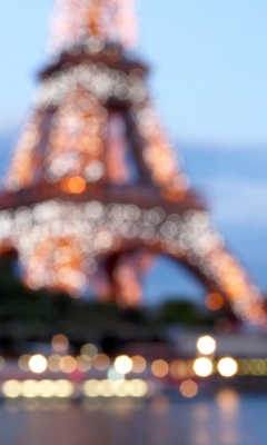 Screenshot №1 pro téma Paris City Lights 240x400