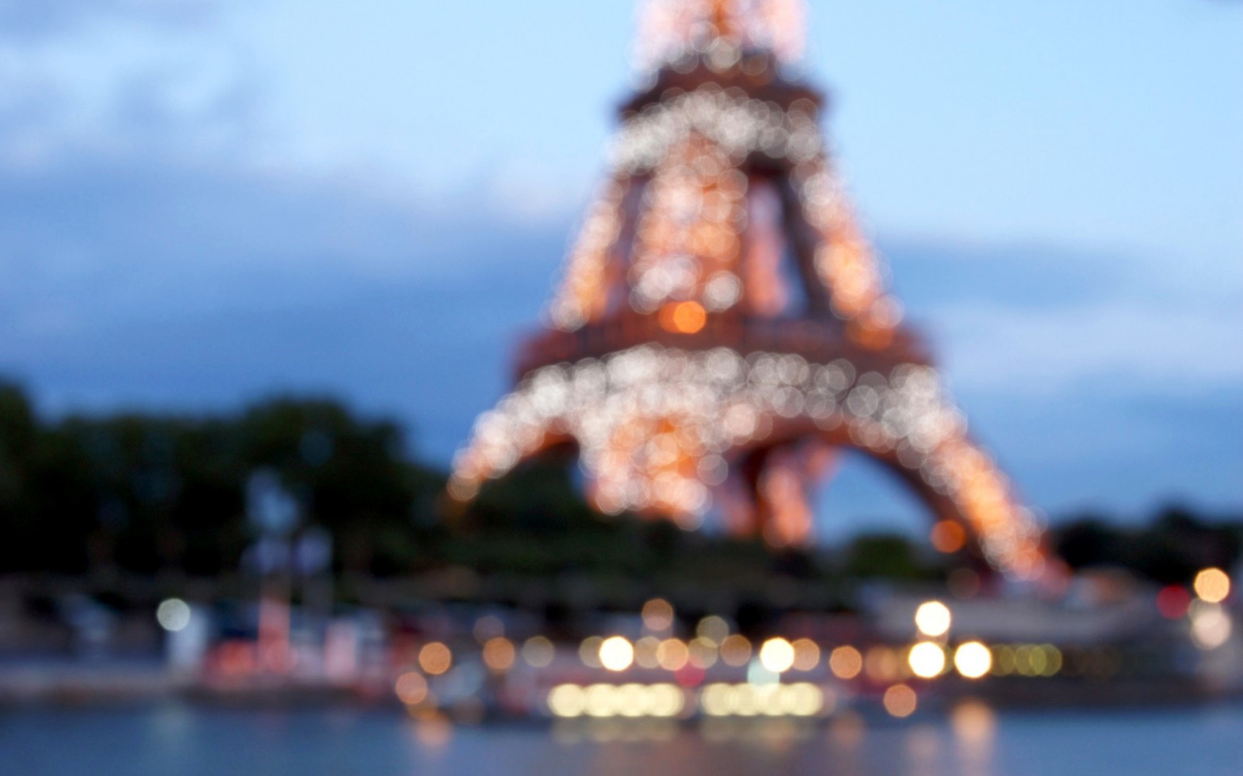 Screenshot №1 pro téma Paris City Lights 2560x1600