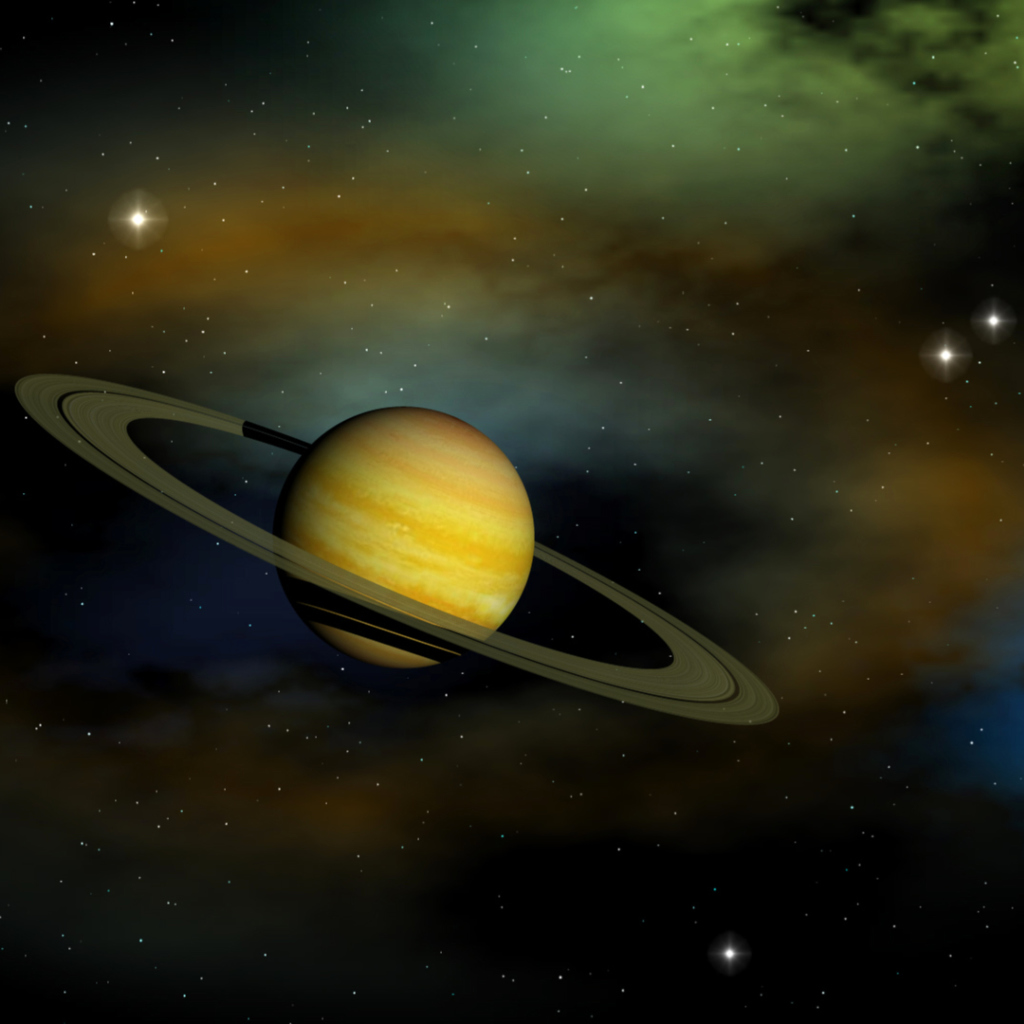 Das Saturn Wallpaper 1024x1024