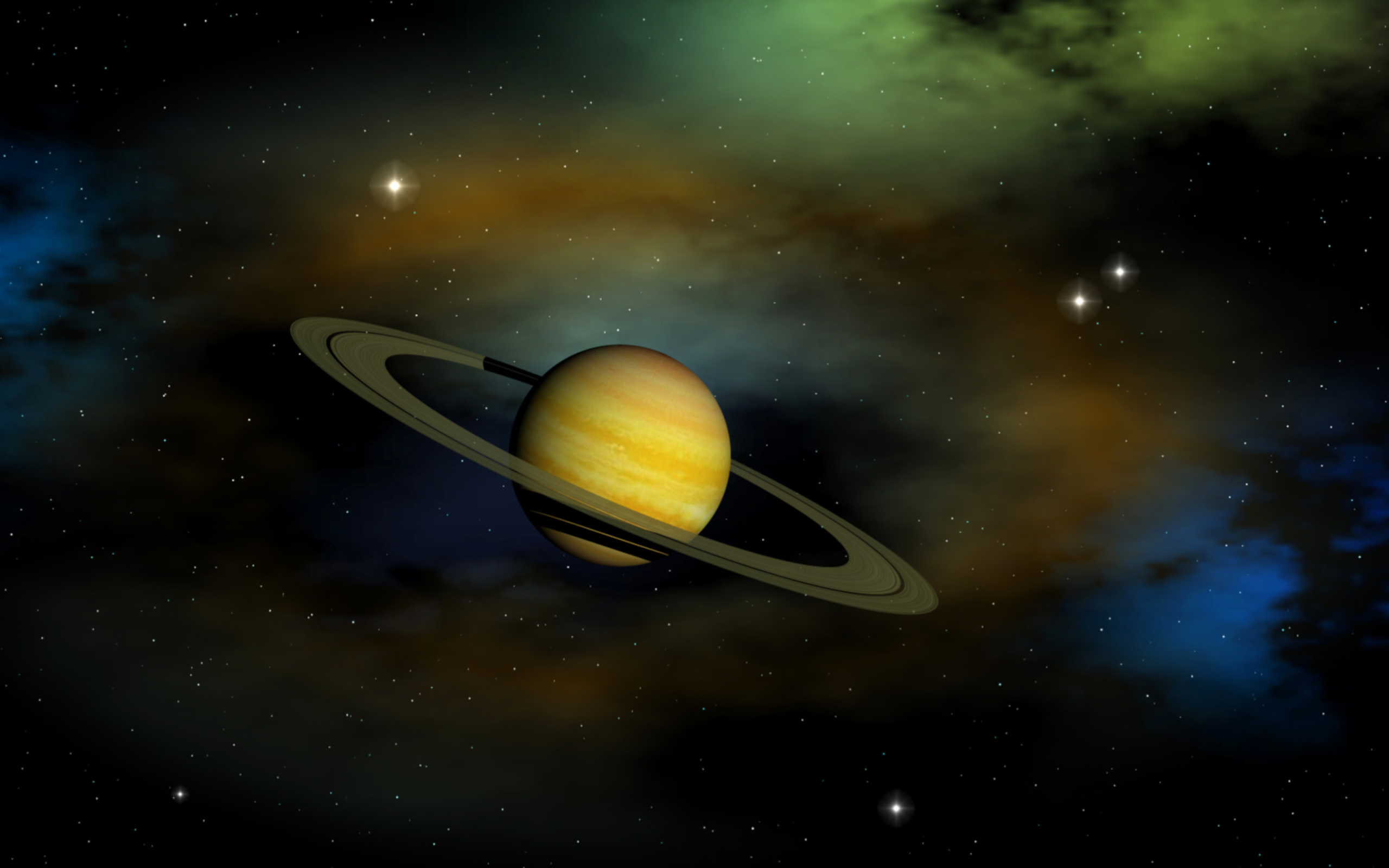 Screenshot №1 pro téma Saturn 2560x1600