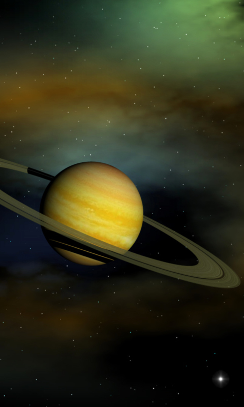 Sfondi Saturn 480x800