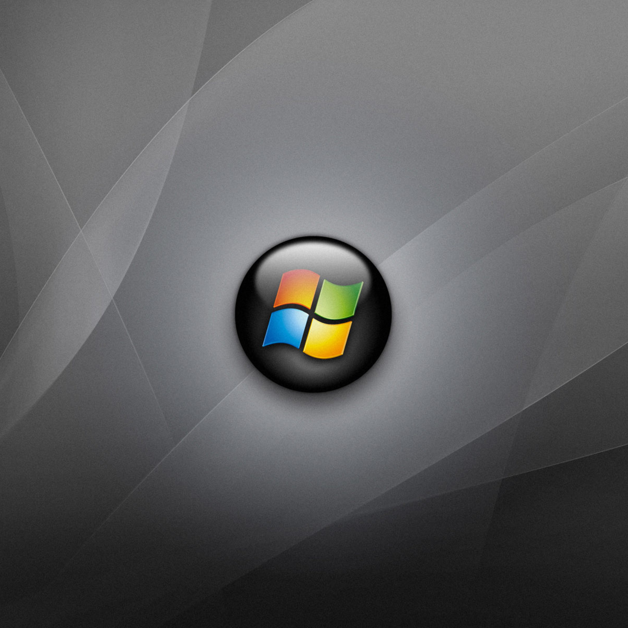 Das Windows Vista Grey Wallpaper 2048x2048