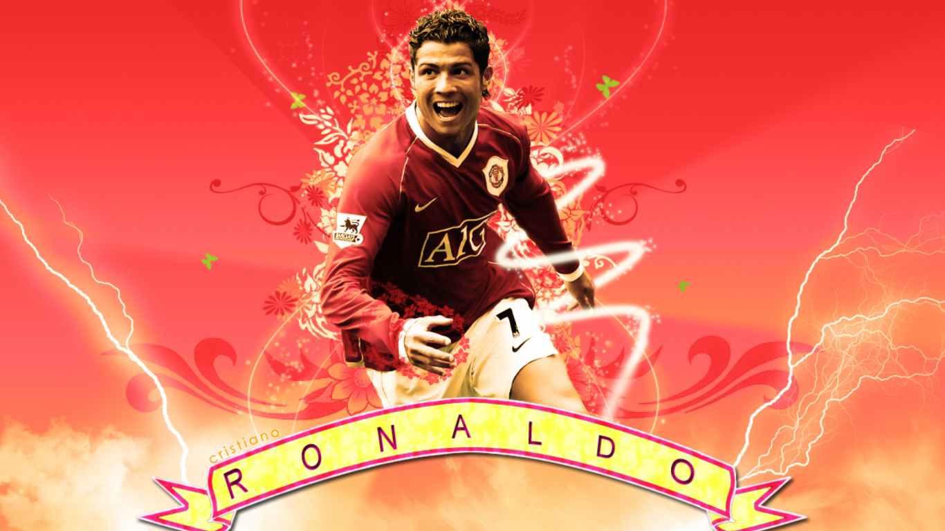 Cristiano Ronaldo wallpaper 1366x768