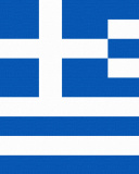 Screenshot №1 pro téma Greece Flag 128x160