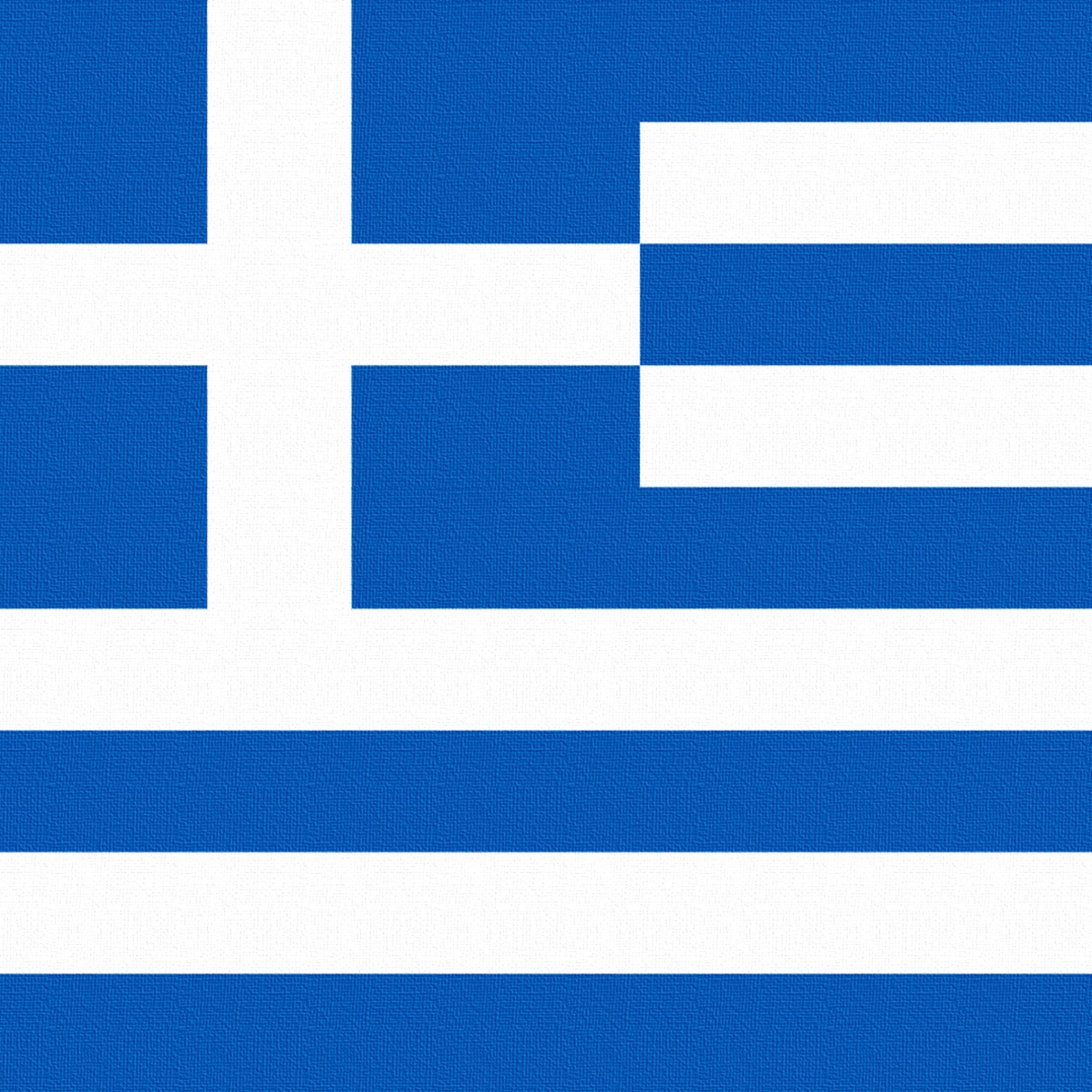 Das Greece Flag Wallpaper 2048x2048