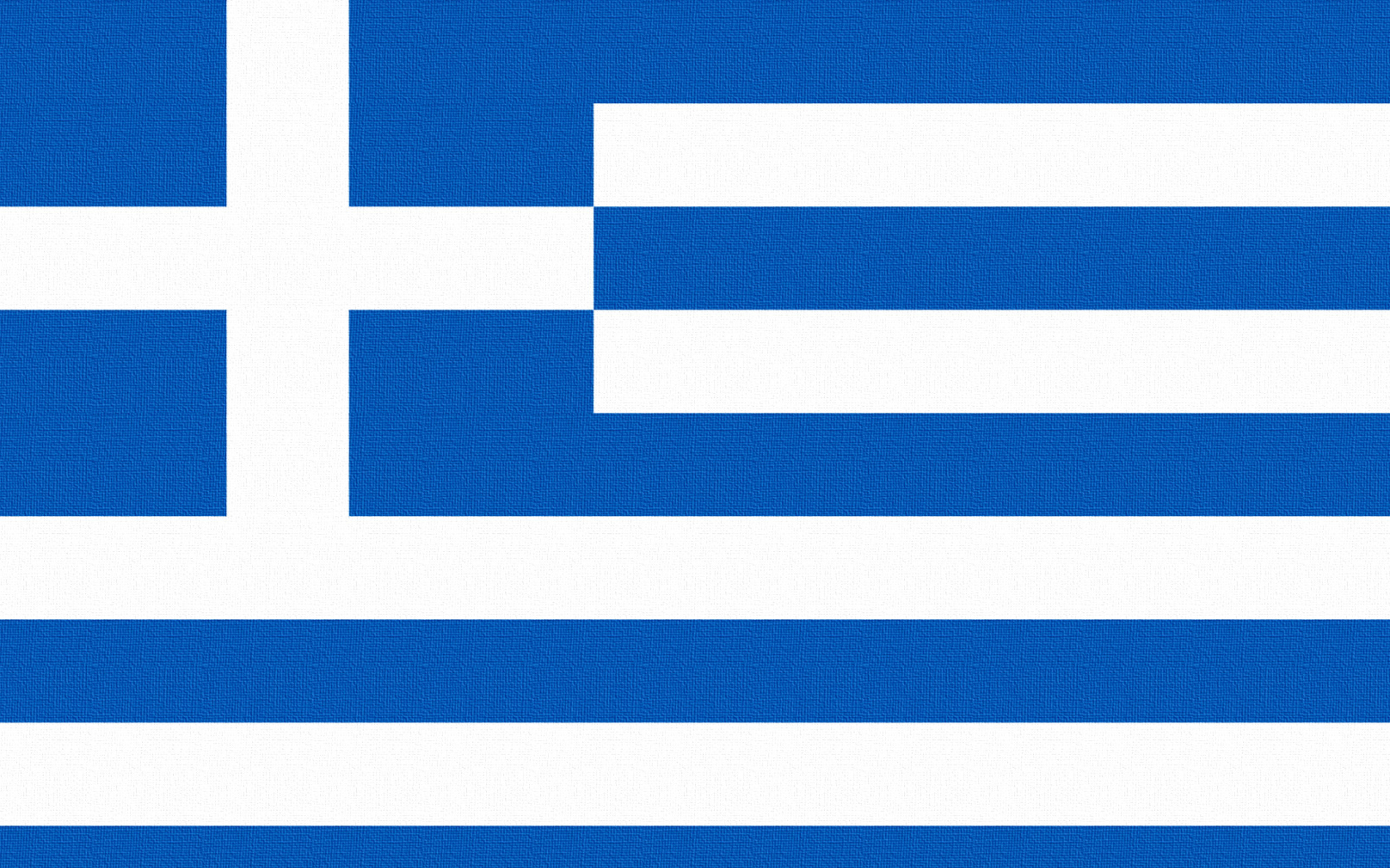 Fondo de pantalla Greece Flag 2560x1600