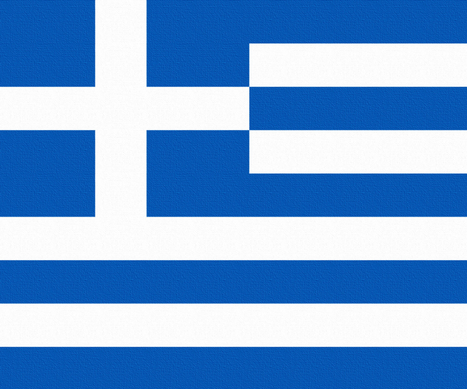 Greece Flag wallpaper 960x800