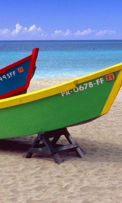 Screenshot №1 pro téma Beach Puerto Rico 240x400