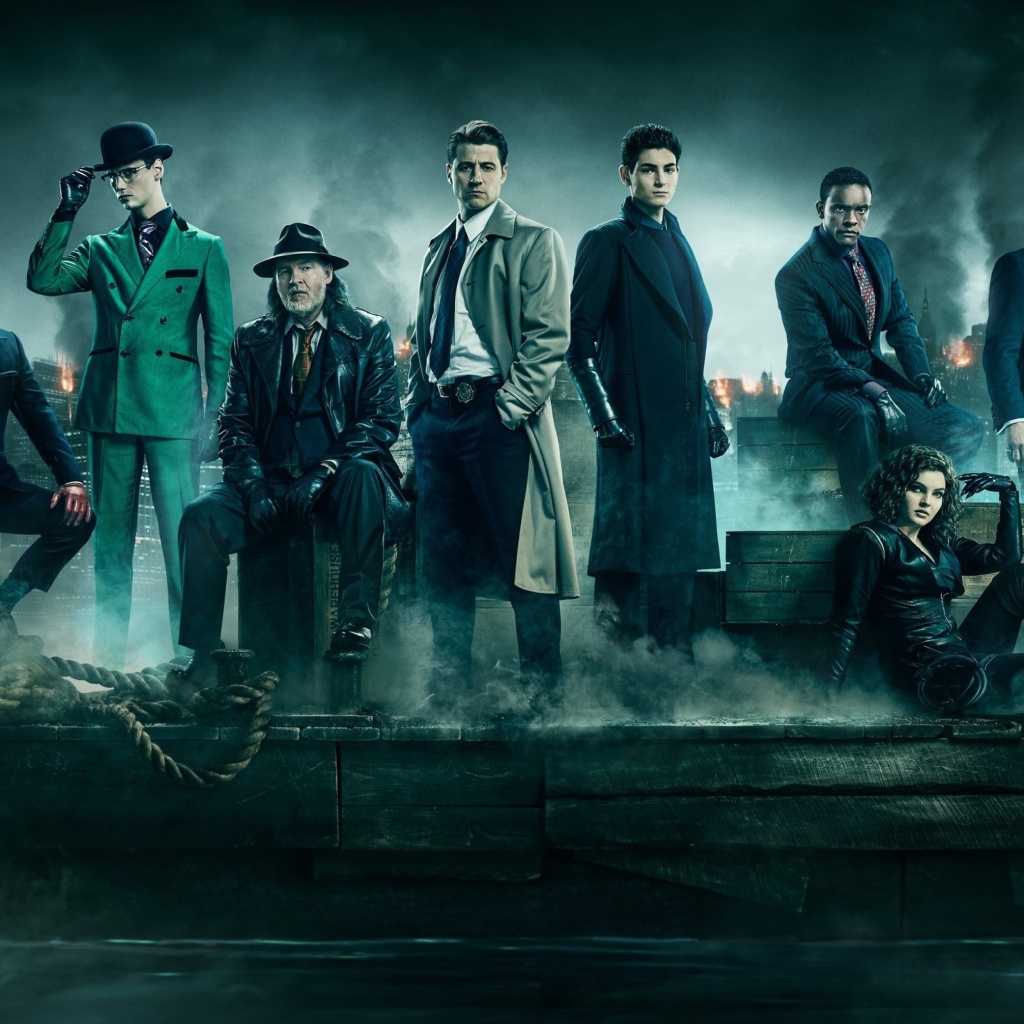 Обои Gotham Season 5 TV Series 1024x1024