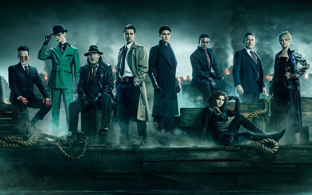 Das Gotham Season 5 TV Series Wallpaper 1280x800