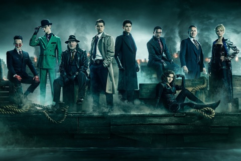 Gotham Season 5 TV Series wallpaper 480x320
