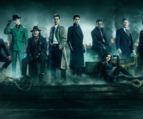 Das Gotham Season 5 TV Series Wallpaper 480x400