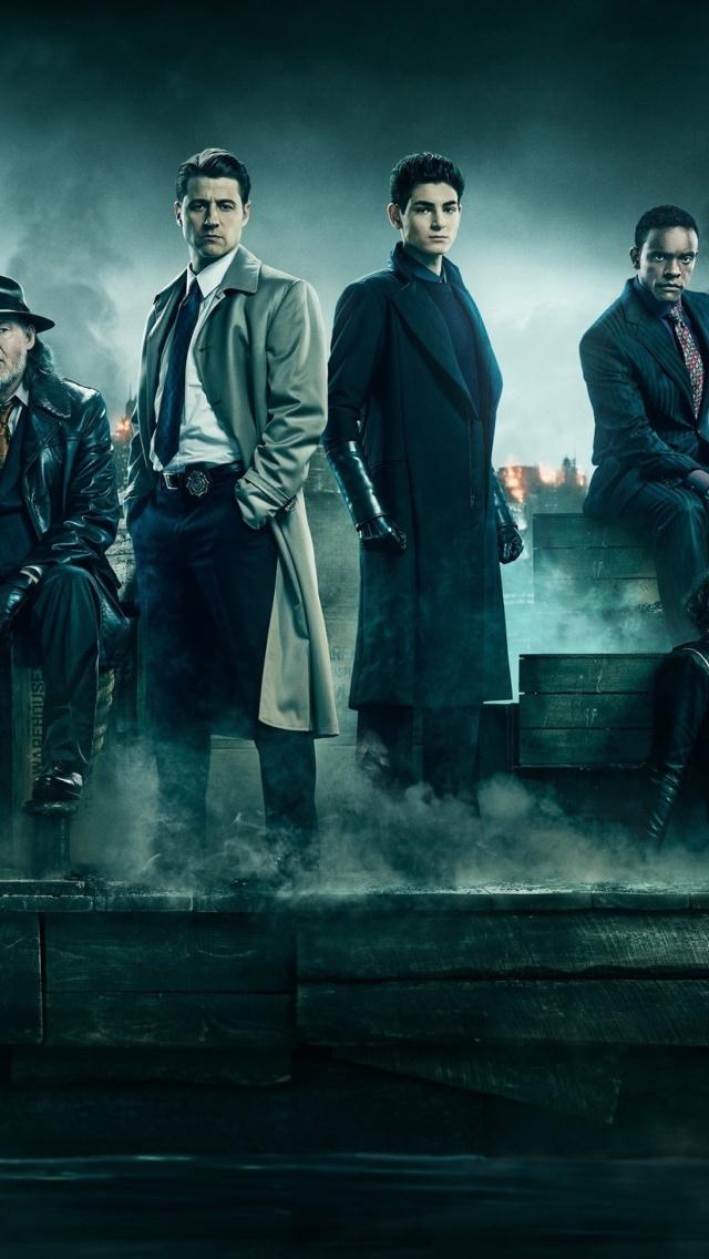 Sfondi Gotham Season 5 TV Series 640x1136