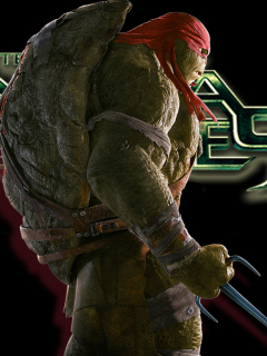 Screenshot №1 pro téma TMNT 2014 - Raphael 240x320