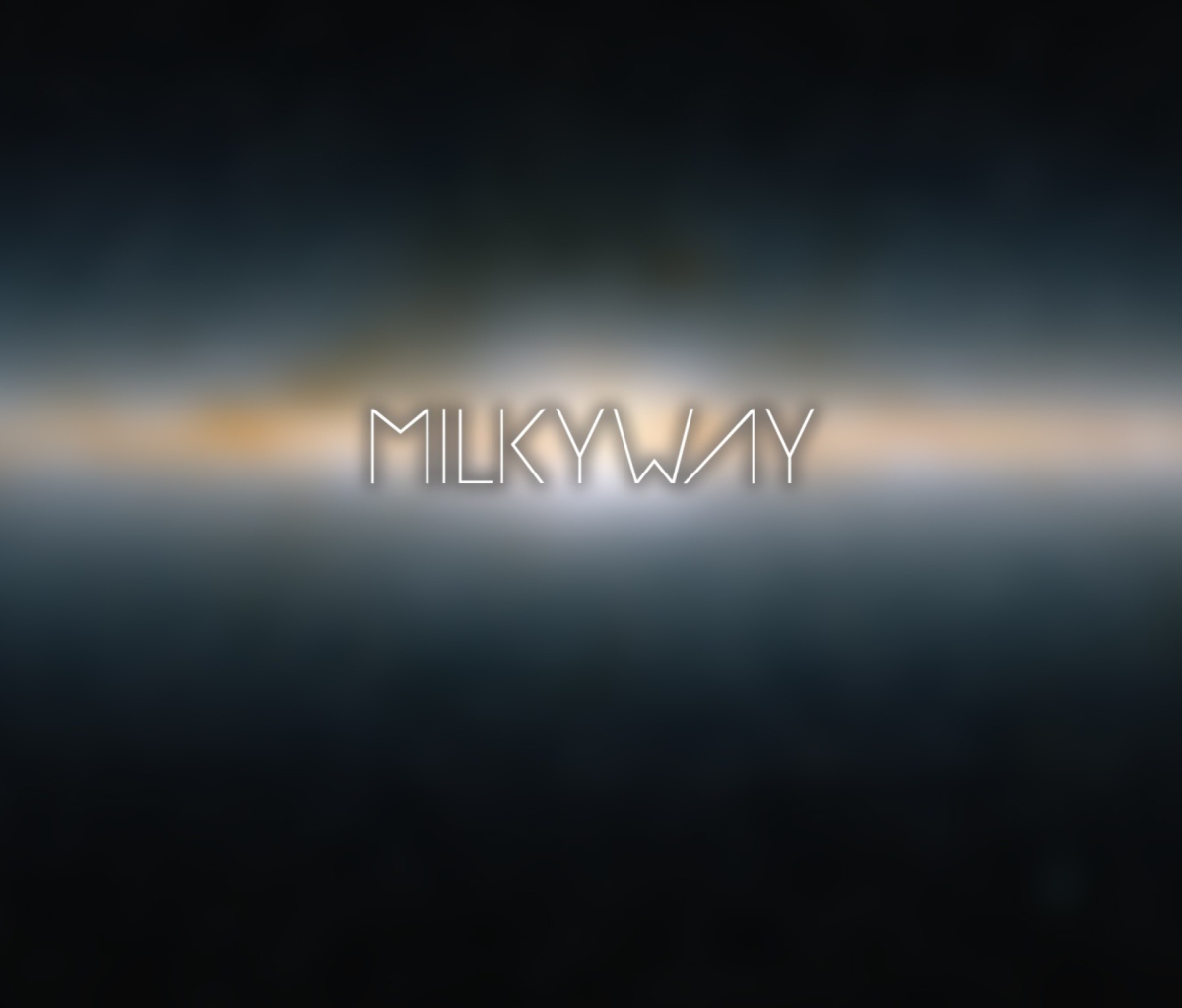 Обои Milky Way 1200x1024