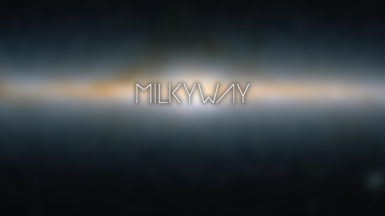 Fondo de pantalla Milky Way 1600x900